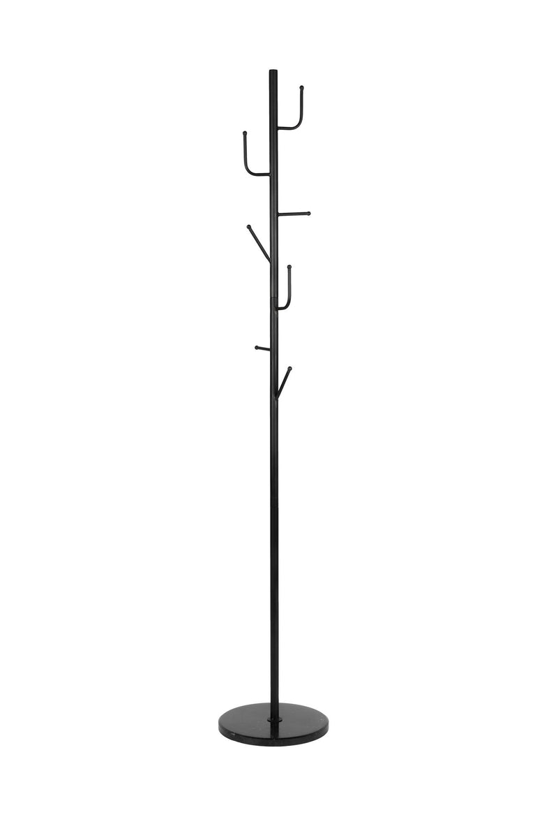 Kapstok Twiggy Metaal Zwart Ø29x170 cm-Kapstokken-Creating Home
