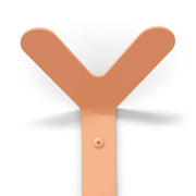 Kapstok Wandhaak FRONDO Staal Clay Terra 16x8.5x37.5cm Spinder-Kapstokken-Spinder