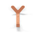 Kapstok Wandhaak FRONDO Staal Clay Terra 16x8.5x37.5cm Spinder-Kapstokken-Spinder