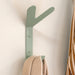 Kapstok Wandhaak FRONDO Staal Dusty Green 16x8.5x37.5cm Spinder-Kapstokken-Spinder