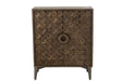 Kast 2 deuren mangohout/mdf bruin-Opbergkasten-J-Line