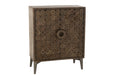 Kast 2 deuren mangohout/mdf bruin-Opbergkasten-J-Line