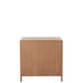Kast 3 lades paulownia/rattan naturel-Opbergkasten-J-Line