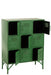 Kast 9 deuren metaal groen-Opbergkasten-J-Line