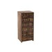 Lamp Bruin Recycled hout 34 cm-Tafellampen-J-Line