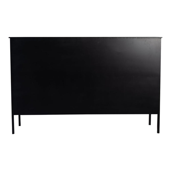 Kast Cave Zwart 41x140 cm-Opbergkasten-PTMD