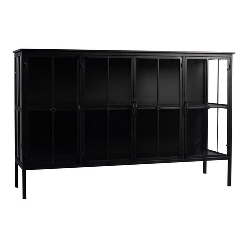 Kast Cave Zwart 41x140 cm-Opbergkasten-PTMD