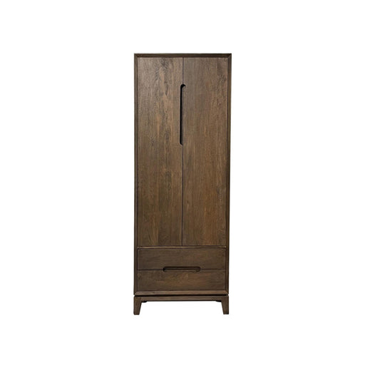 Kast Cortez Mangohout Bruin 40x75x200 cm-Opbergkasten-Livingfurn