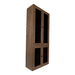 Kast Eiken Bruin 40x90 cm-Wanddecoratie-PTMD