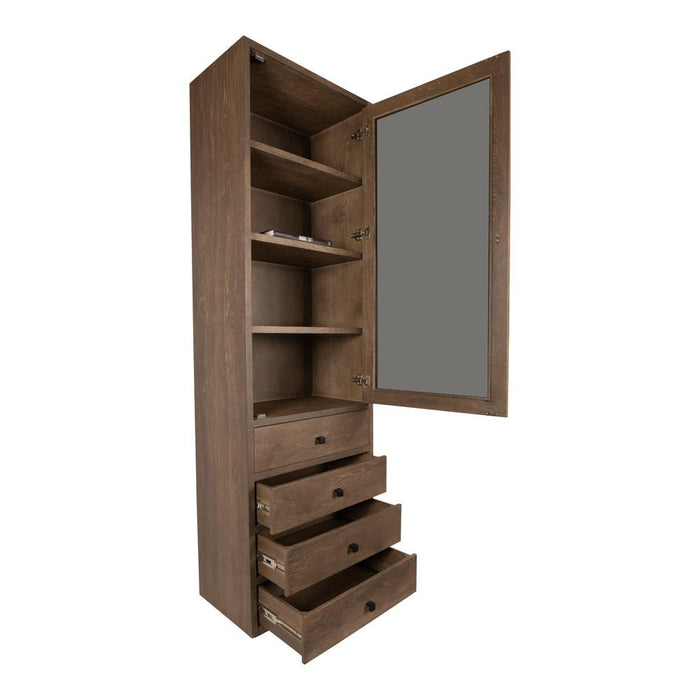 Kast Eiken Bruin 70x40 cm-Opbergkasten-PTMD