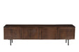 Kast Elan Mangohout Bruin 40x180x50 cm-TV-meubels-Livingfurn