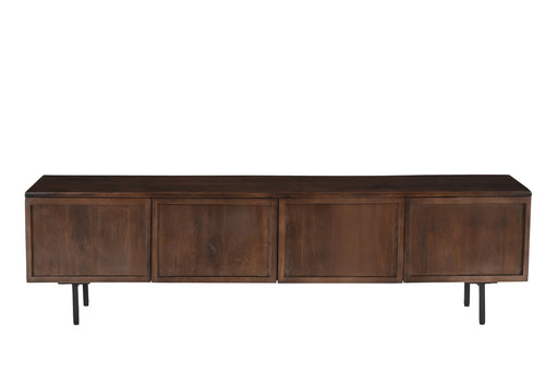 Kast Elan Mangohout Bruin 40x180x50 cm-TV-meubels-Livingfurn
