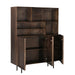 Kast Elan Mangohout Bruin 45x135x170 cm-Opbergkasten-Livingfurn