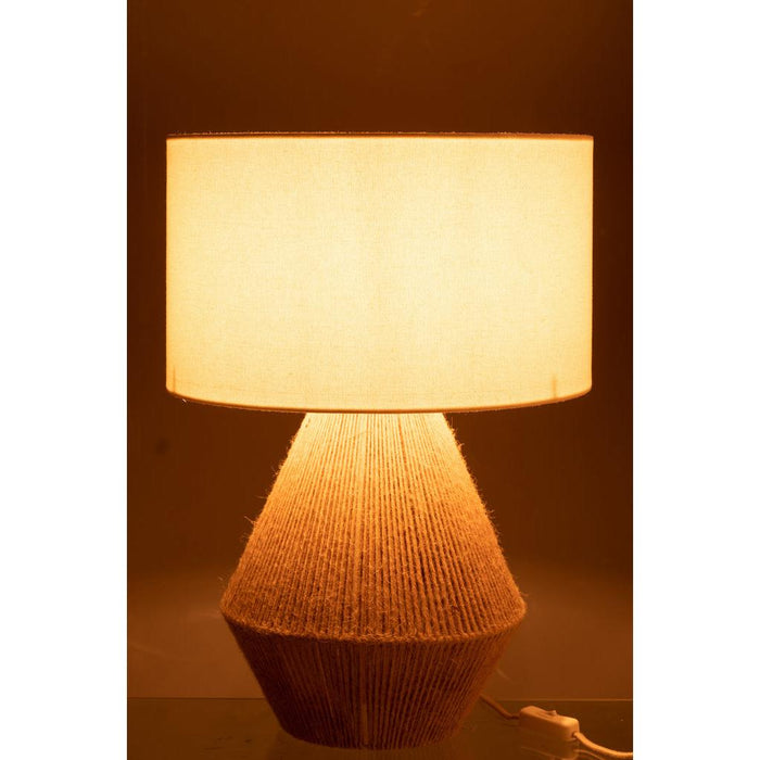 Kast Elan Mangohout Naturel hout 180x40 cm - Naturel - 31413-Tafellampen-J-Line