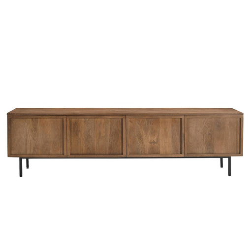 Kast Elan Mangohout Naturel hout 40x180x50 cm-TV-meubels-Livingfurn