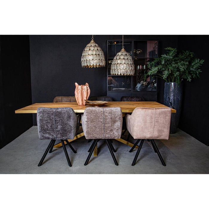 Kast Elina Zwart-Wanddecoratie-PTMD