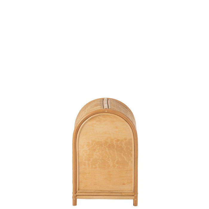 Kast Ellen klein rotan naturel-Opbergkasten-J-Line