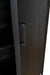 Kast Kala Mangohout Zwart 100x40x210 cm-Opbergkasten-Livingfurn