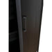 Kast Kala Mangohout Zwart 100x40x210 cm-Opbergkasten-Livingfurn