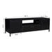 Kast Kala Mangohout Zwart 180x40x46 cm-TV-meubels-Livingfurn