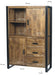Kast Nairobi Mangohout Naturel hout 100x43 cm-Opbergkasten-Livingfurn