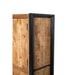 Kast Nairobi Mangohout Naturel hout 100x43x150 cm-Opbergkasten-Livingfurn