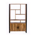 Kast Nairobi Mangohout Naturel hout 110x43x180 cm-Opbergkasten-Livingfurn