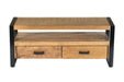 Kast Nairobi Mangohout Naturel hout 120x45x50 cm-TV-meubels-Livingfurn