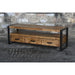 Kast Nairobi Mangohout Naturel hout 150x45x50 cm-TV-meubels-Livingfurn