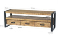 Kast Nairobi Mangohout Naturel hout 150x45x50 cm-TV-meubels-Livingfurn