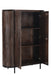 Kast Noor Mangohout Bruin 115x43x151 cm-Opbergkasten-Livingfurn