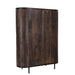 Kast Noor Mangohout Bruin 115x43x151 cm-Opbergkasten-Livingfurn