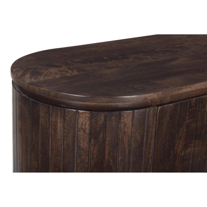 Kast Noor Mangohout Bruin 170x43x81 cm-Dressoirs-Livingfurn