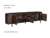 Kast Noor Mangohout Bruin 210x43x56 cm-TV-meubels-Livingfurn