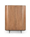 Kast Noor Mangohout Naturel hout 115x43x151 cm-Opbergkasten-Livingfurn