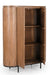 Kast Noor Mangohout Naturel hout 115x43x151 cm-Opbergkasten-Livingfurn