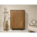 Kast Noor Mangohout Naturel hout 115x43x151 cm-Opbergkasten-Livingfurn