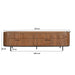 Kast Noor Mangohout Naturel hout 210x43x56 cm-TV-meubels-Livingfurn