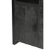 Kast Norris Mangohout Zwart 100x43x150 cm-Opbergkasten-Livingfurn