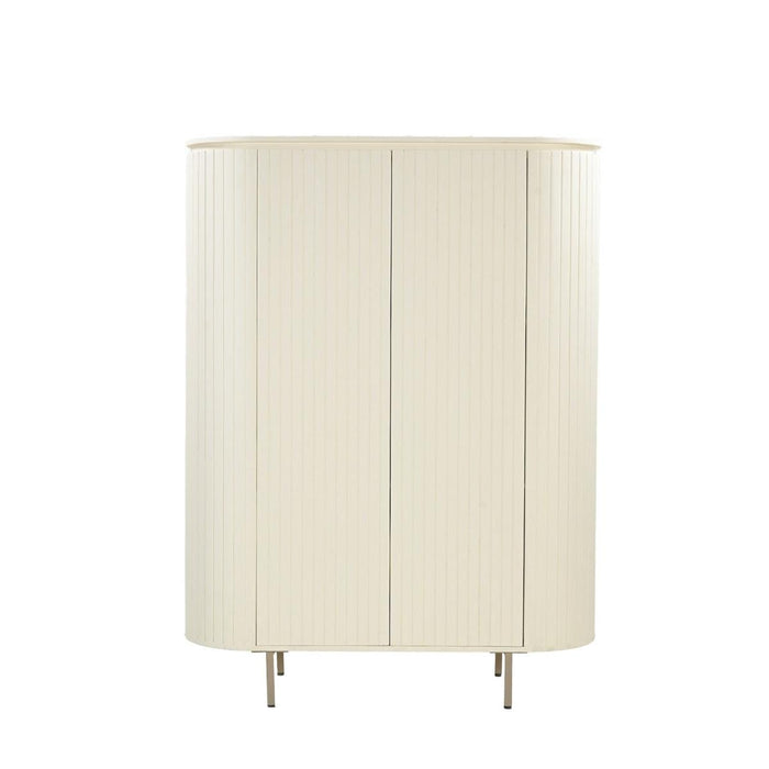 Kast Patou Mangohout Beige 43x115x151 cm-Opbergkasten-Livingfurn
