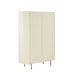 Kast Patou Mangohout Beige 43x115x151 cm-Opbergkasten-Livingfurn