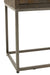 Kast Pino metaal/mangohout bruin/grijs-Ladenkasten-J-Line
