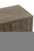 Kast Pino metaal/mangohout bruin/grijs-Ladenkasten-J-Line