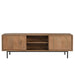 Kast Ravenstein Mangohout Naturel hout 40x50x150 cm-TV-meubels-Livingfurn