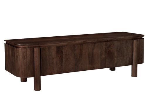 Kast Salano Mangohout Bruin 170x43 cm-Opbergkasten-Livingfurn