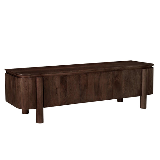 Kast Salano Mangohout Bruin 170x43x50 cm-TV-meubels-Livingfurn