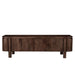 Kast Salano Mangohout Bruin 170x43x50 cm-TV-meubels-Livingfurn