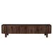 Kast Salano Mangohout Bruin 210x43x50 cm-TV-meubels-Livingfurn