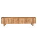Kast Salano Mangohout Naturel hout 210x43x50 cm-TV-meubels-Livingfurn