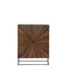 Kast Shanil 2 Doors Hout | Iron Natuurlijk | Grey-Opbergkasten-J-Line